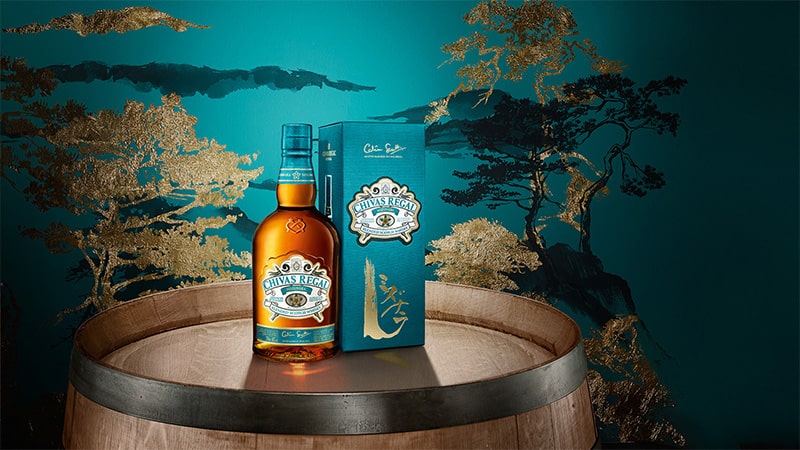 Chivas Mizunara là sự kết hợp hoàn toàn mới giữa Châu Âu và Nhật Bản.