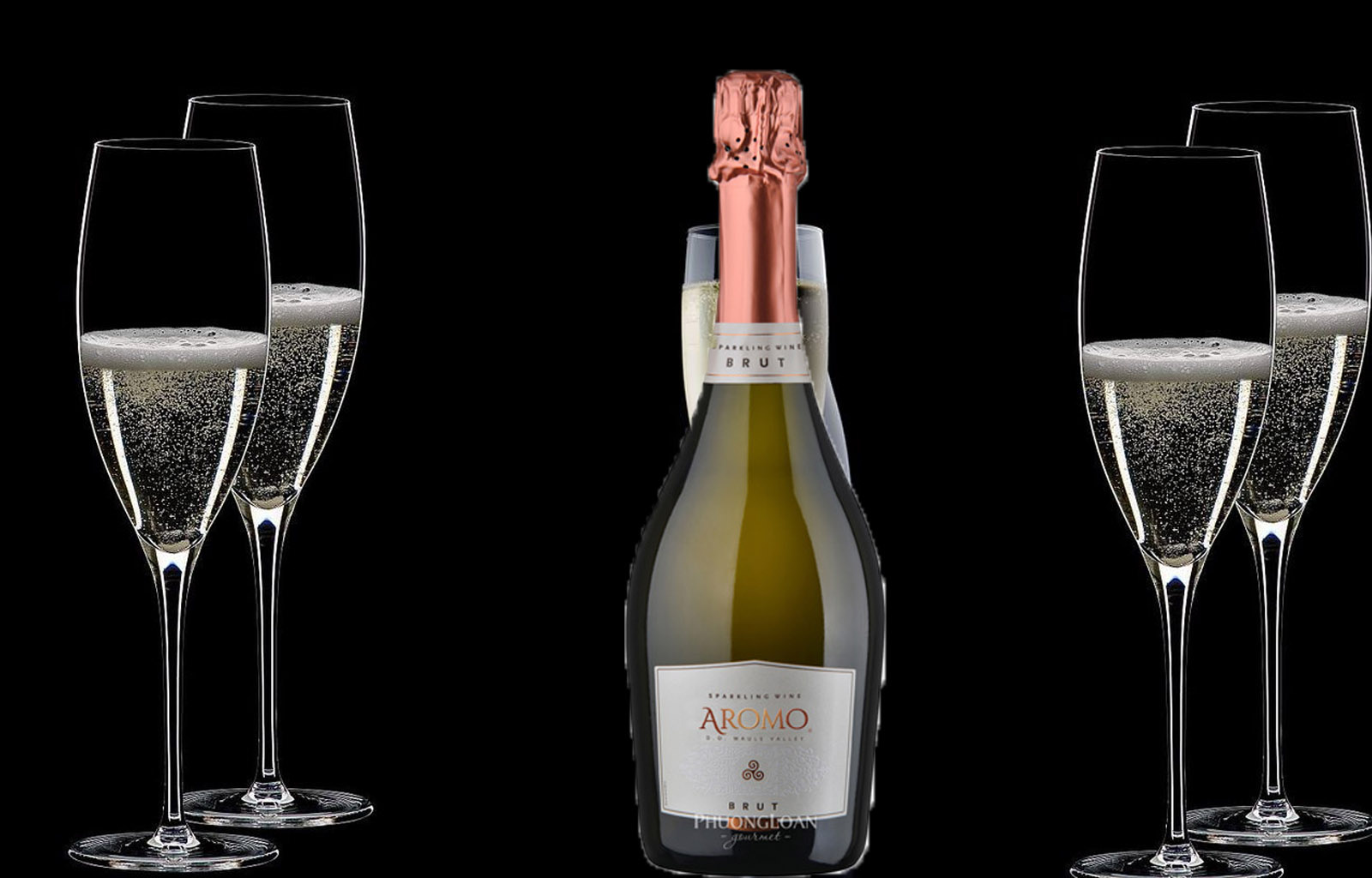 Đặc điểm nổi bật của rượu vang Sparkling Aromo Brut