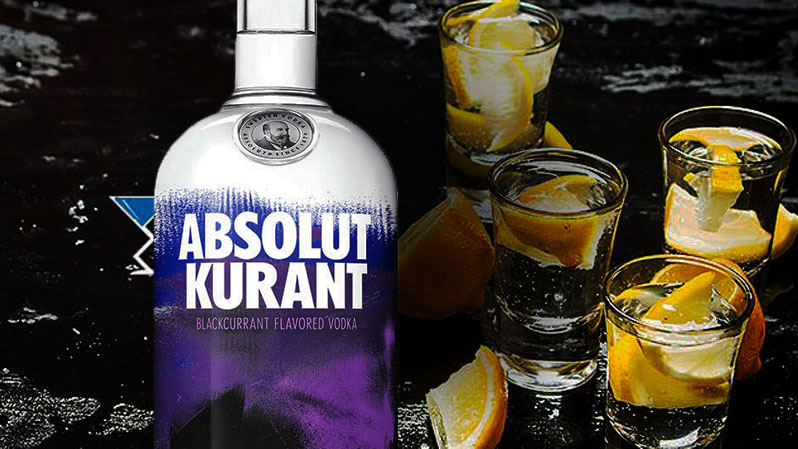 Hương vị tinh tuý của rượu Absolut Kurant Vodka