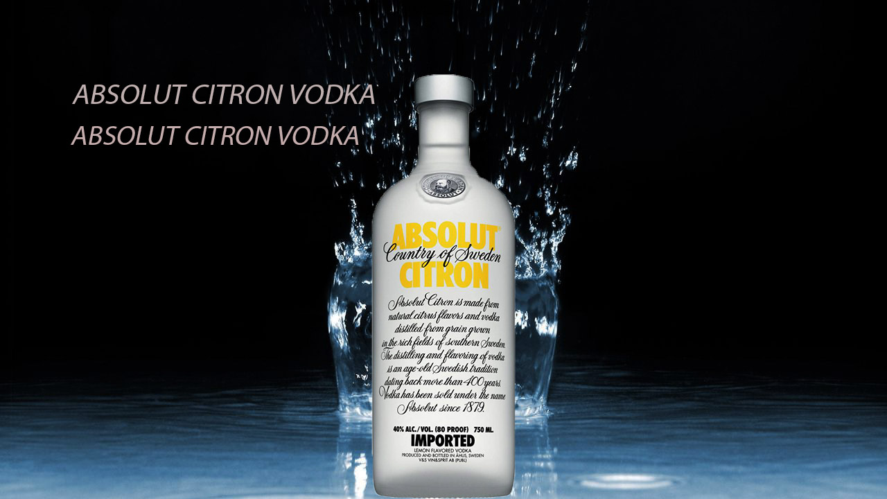 Lịch sử ra đời của rượu Absolut Citron Vodka