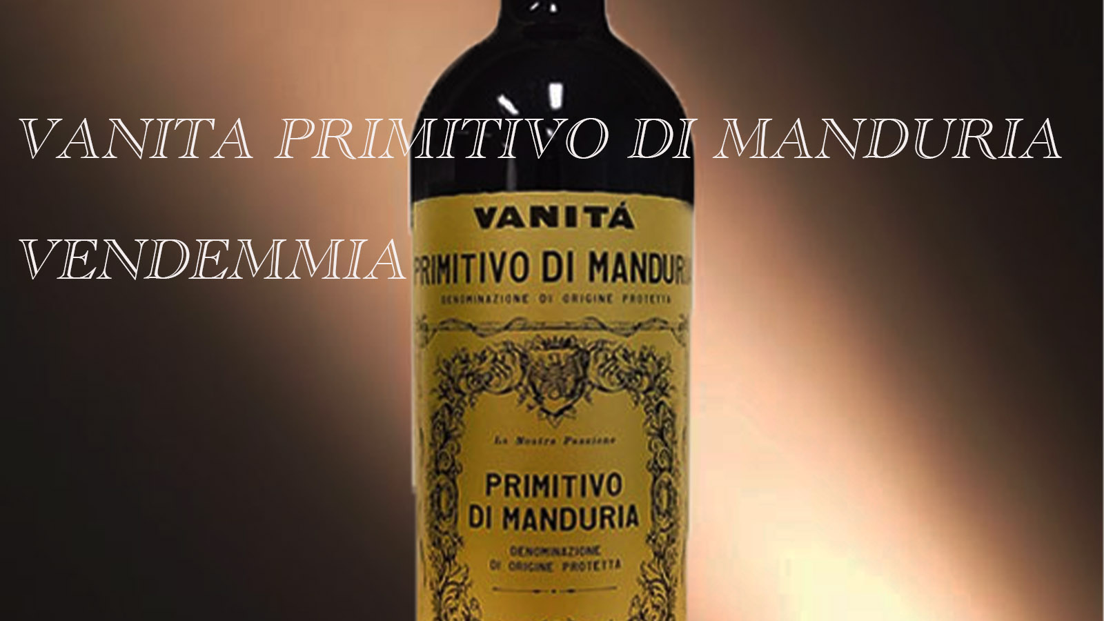 Mô tả hương vị rượu vang Vanita Primitivo Di Manduria Vendemmia