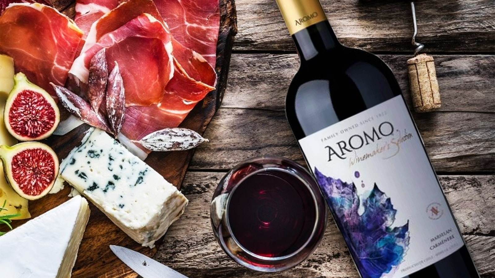 Gợi ý cách thưởng thức rượu vang đỏ Aromo Winemakers Selection - Marselan, Carmenere