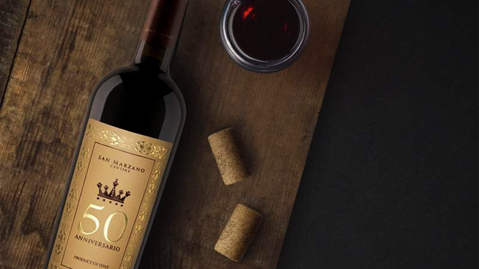 Hương vị hoàn hảo đến từ rượu vang đỏ Cuvee Cinquantenario Anniversario Vino Rosso D’Italia